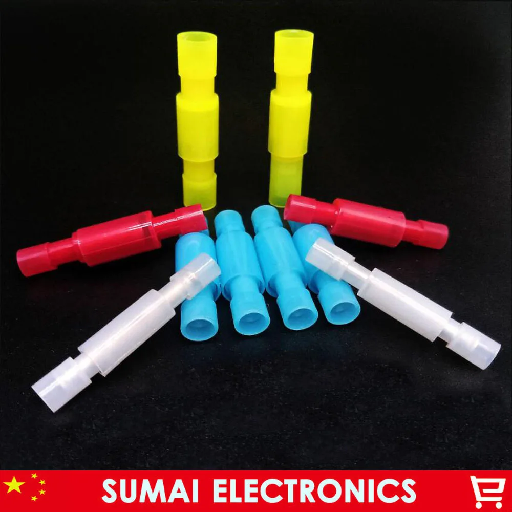 FRFNY/ MRFNY White/Red/Blue/Yellow cold-pressed terminal connectors Pin 0.3-2.5mm2,24-14 AWG Wire