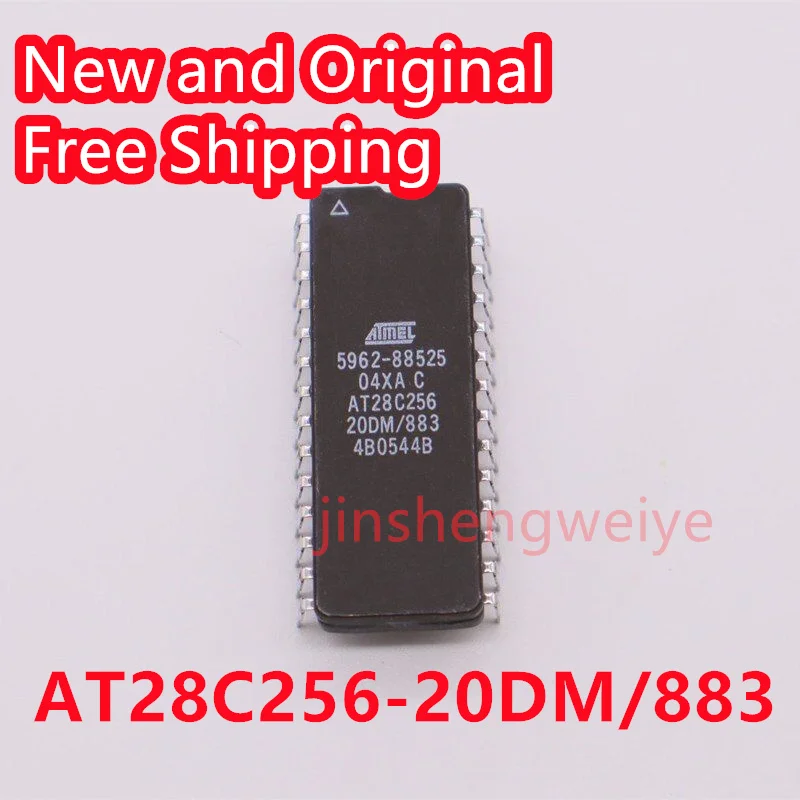 1~50PCS AT28C256-20DM/883 AT28C256-20DM Direct Plug CDIP28 Microcontroller Chip IC New Original Free Shipping