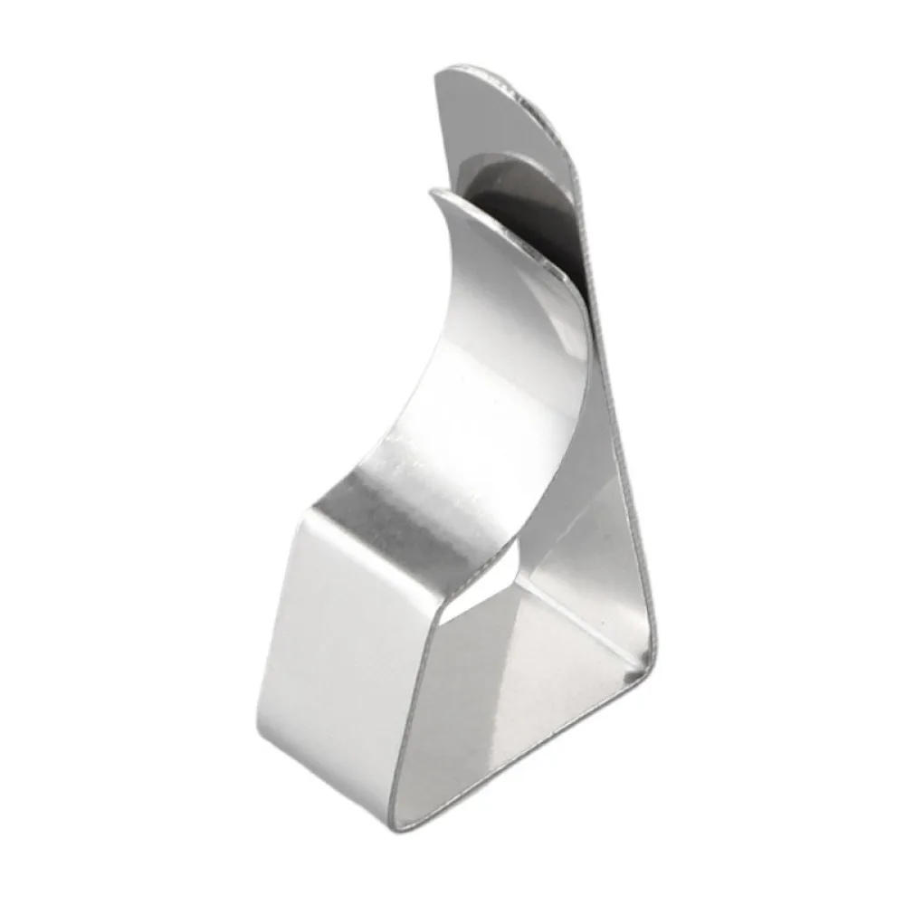 Stainless Steel Tablecloth Clips Anti Slip Table Cover Holder Adjustable Clamp For Outdoor Dining Glass Desktop Decor