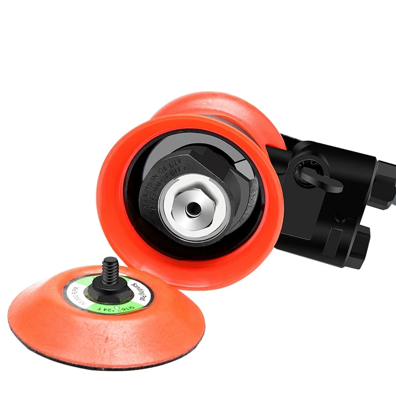 Bodun 75mm Pneumatic Sanding Machine 3inch Disc Pneumatic Polishing Machine Sandpaper Machine Grinder Bd-0147