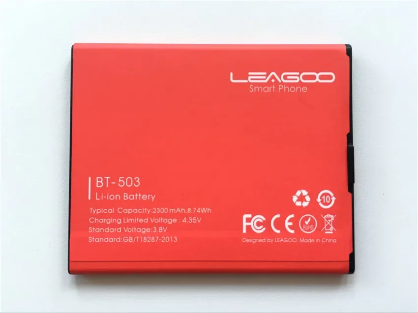 100% Original Leagoo Z5 Battery Replacement BT-503  2300mAh BT503 Li-ION Smart Phone Parts for  L/  Lte