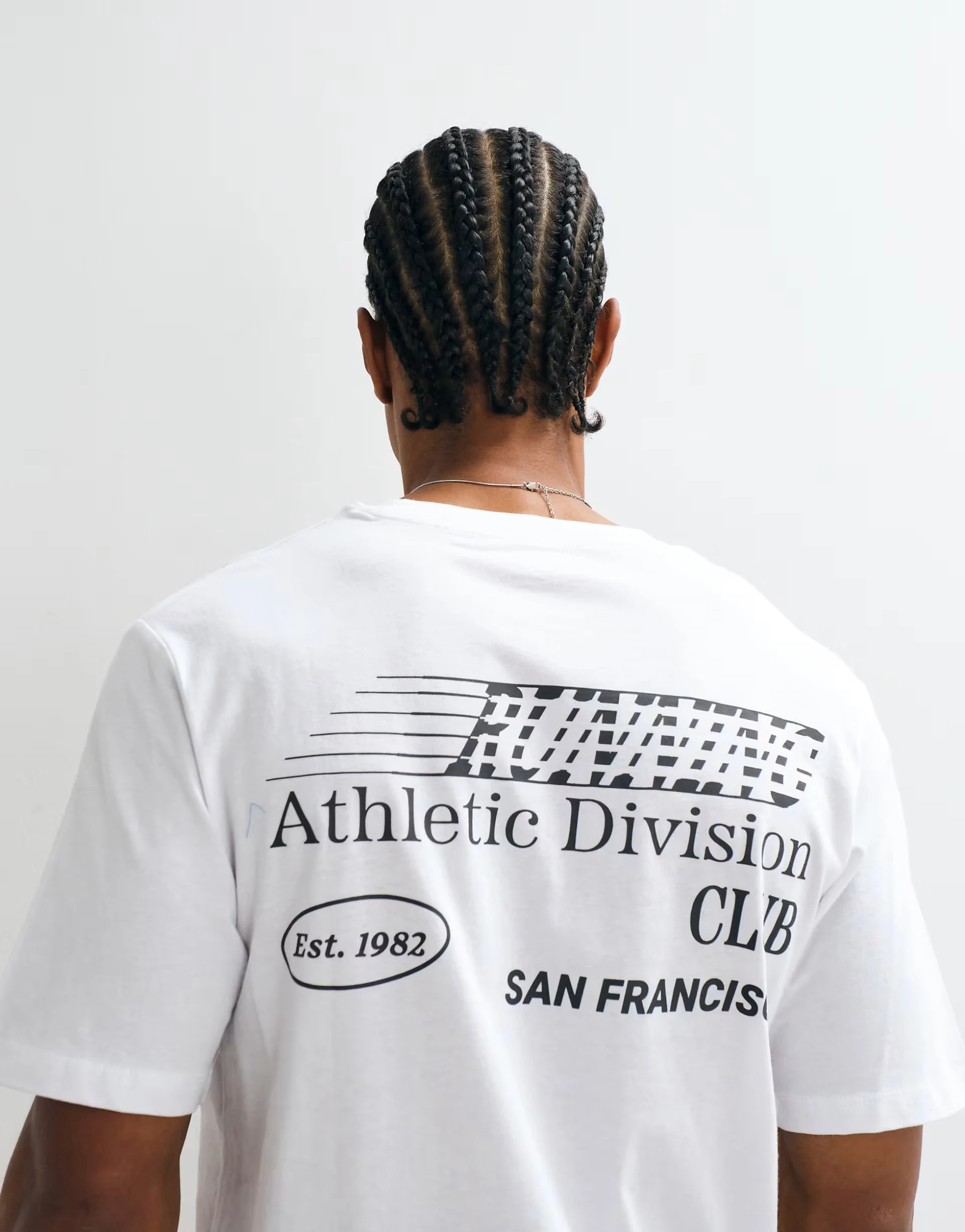 2026 New Athletic Division Club Graphic Tee Mens Retro Est 1982 San Francisco Backprint Tshirt