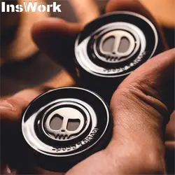 LAUTIE ACEDC-Jouet gyroscopique, couvercle de lait de sécurité, bouton-pression du bout des doigts, aimant, carte poussoir, artefact de décompression, PPb, EDC