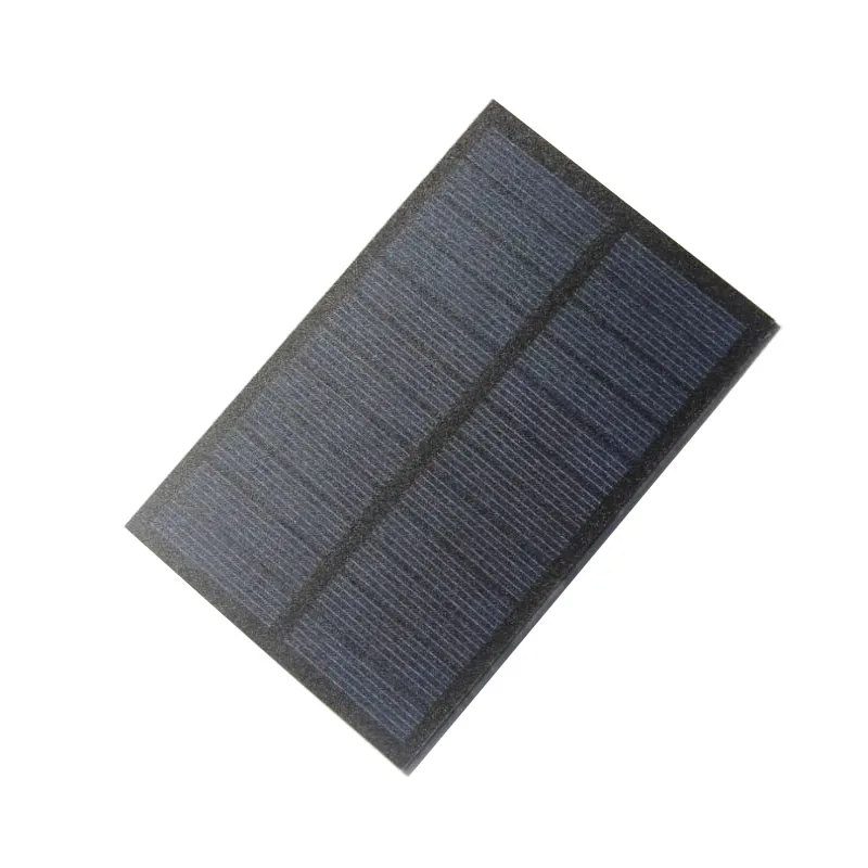 1.5W 6V PET Solar Panel Polycrystalline Solar Cells Sunpower PV Module for DIY Toys AD Lights 113*72mm