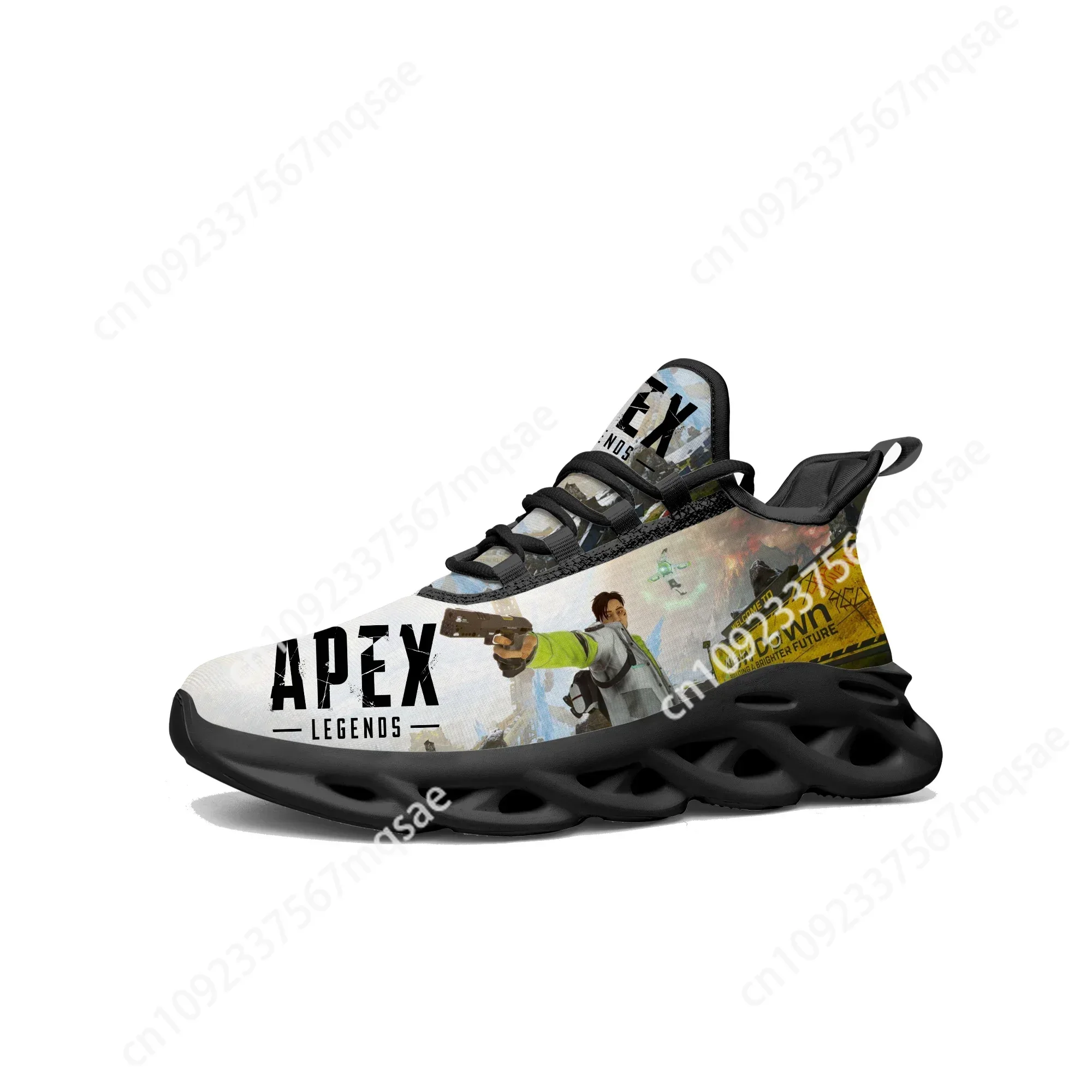 

Cartoon Game Apex Legends Crypto Flats Sneakers Mens Womens Teenager Sports Running Shoes High Quality Tailor Made Lace Up Shoes