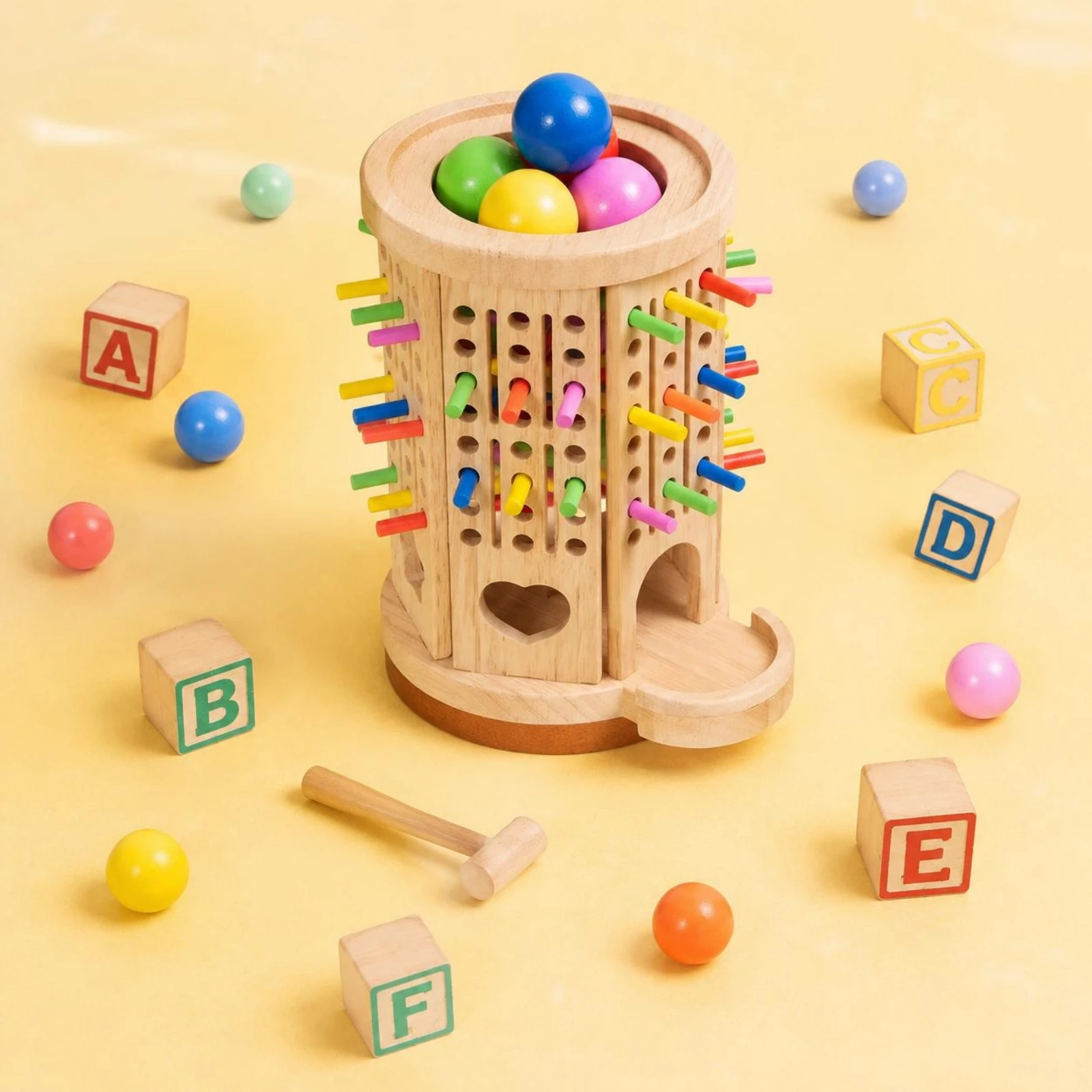 4-in-1-balance-stick-game-perforated-panels-wooden-balance-stacking-structure-game-natural-wood-even-edges