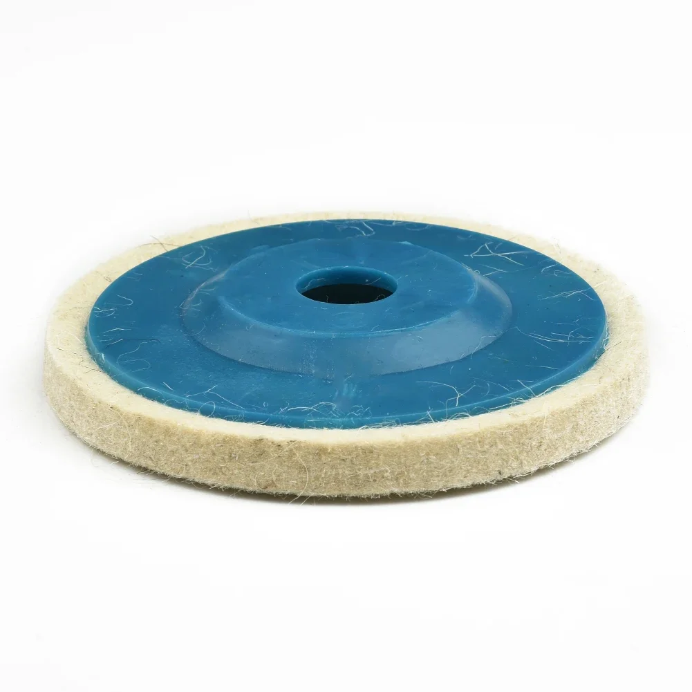 

Wool Felt Buffing Grinding Disc Pad Polishing Wheel For Angle Rotary Grinder Tools 1.6cm Hole Replacement Parts