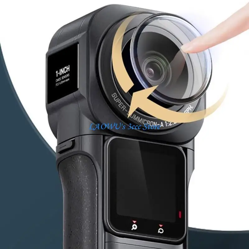 Y8AD 2Pieces On Lens Guard Protector para Acessórios câmera ação 360