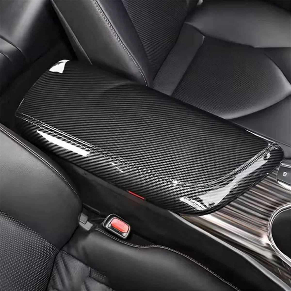 Накладка на подлокотник автомобильной консоли для Toyota Camry 70 2018-2023, аксессуары для внутреннего молдинга LHD-T45C