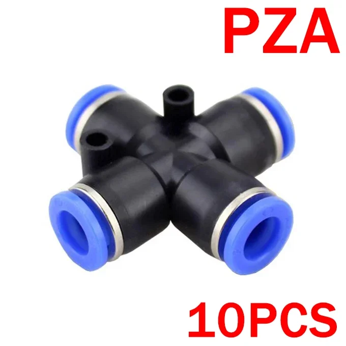 5PCS Pneumatische Armaturen Schnell Anschluss Luft Rohr Anschlüsse Kunststoff PU PY 4mm 6mm 8mm 10mm 12mm Luft Schlauch Fitting