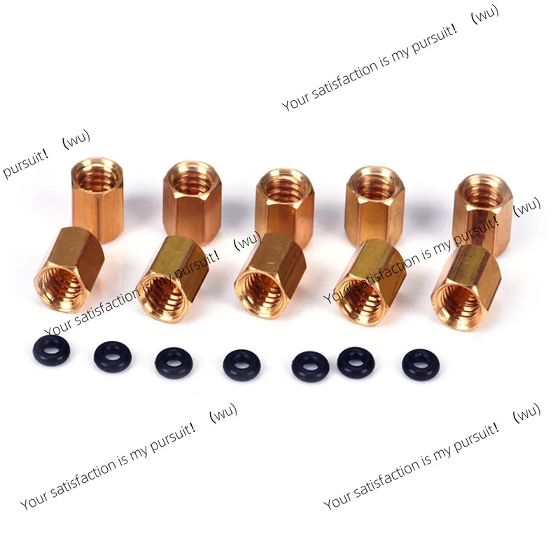 20pcs Copper Screw O Ring for Damper DX4 with 4*3mm 3*2mm Ink Tube