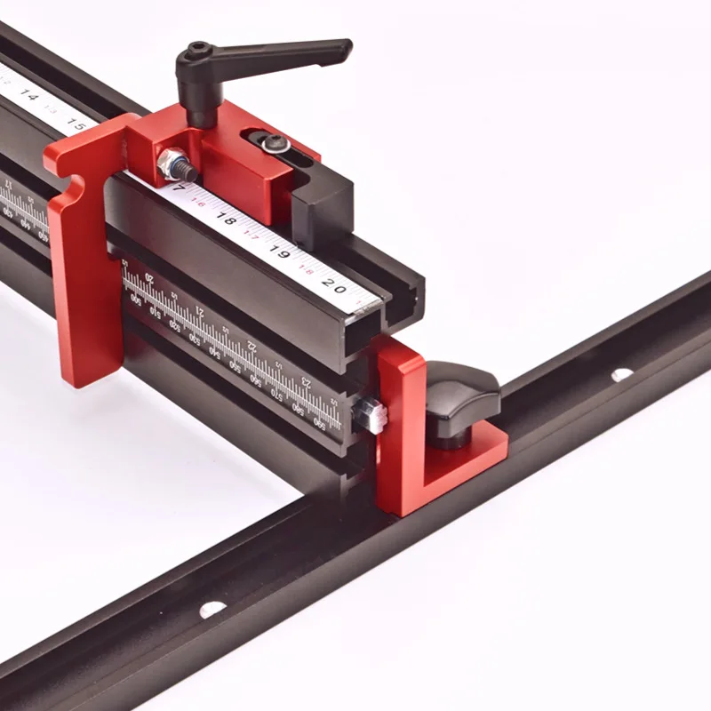 ขายึดเลื่อน T-Track สําหรับเครื่องมืองานไม้โปรไฟล์อลูมิเนียม ไม่รวม T-Tracks