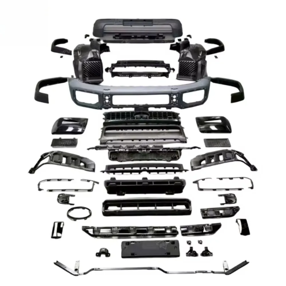 

Обновленный бампер G63 и комплект расширения кузова для W464/W465