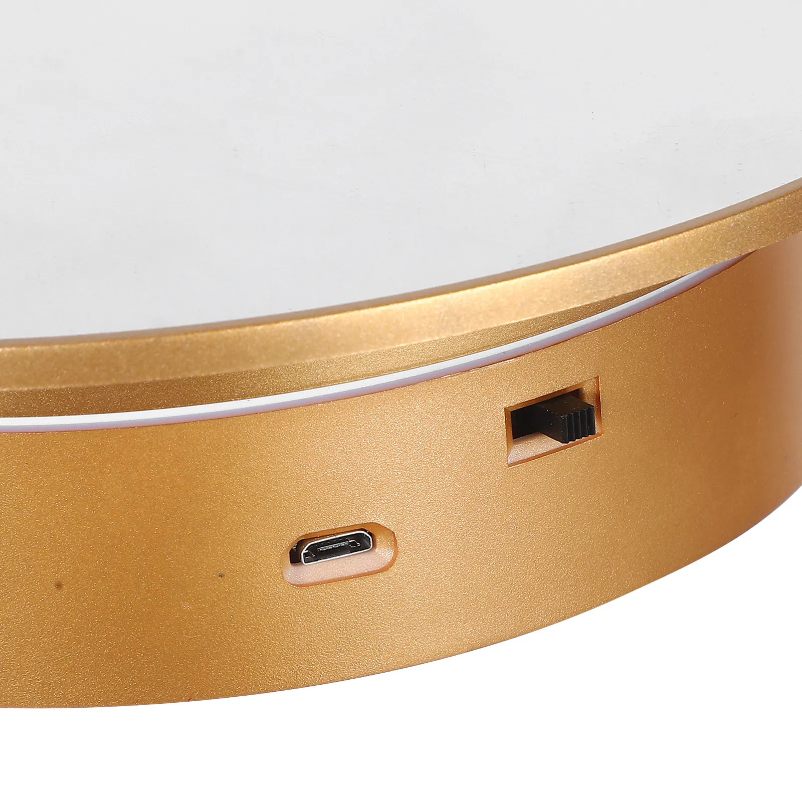 Electric Rotating Display Stand Small Turntable Base Jewelry Live Streaming Video Recording Product Show Photography