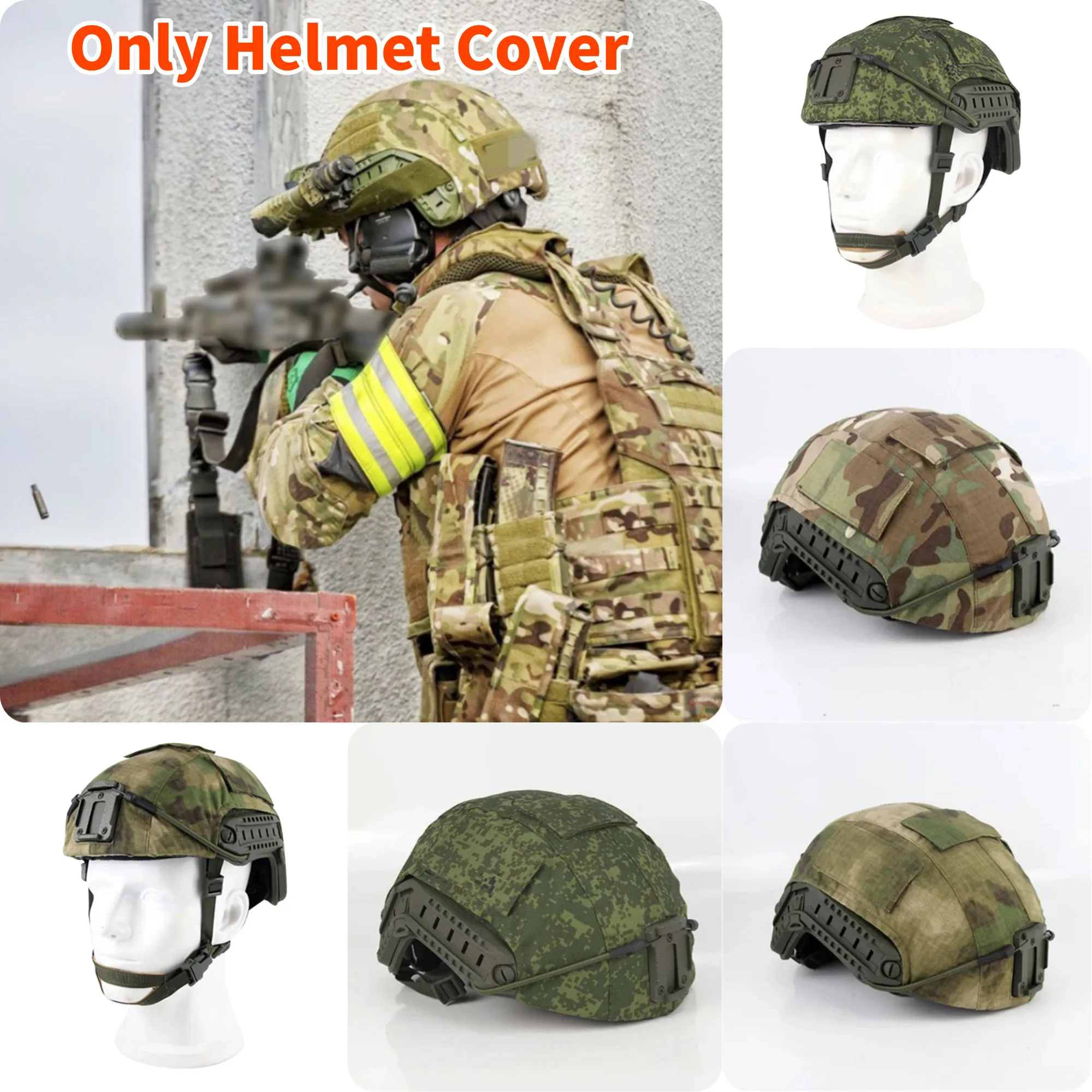 

Тактический шлем TOR MOX, чехол для шлема Венди, подвесной для русского прямоугольного отверстия, сушеный кальмар, внешний двойной трек, специальное управление