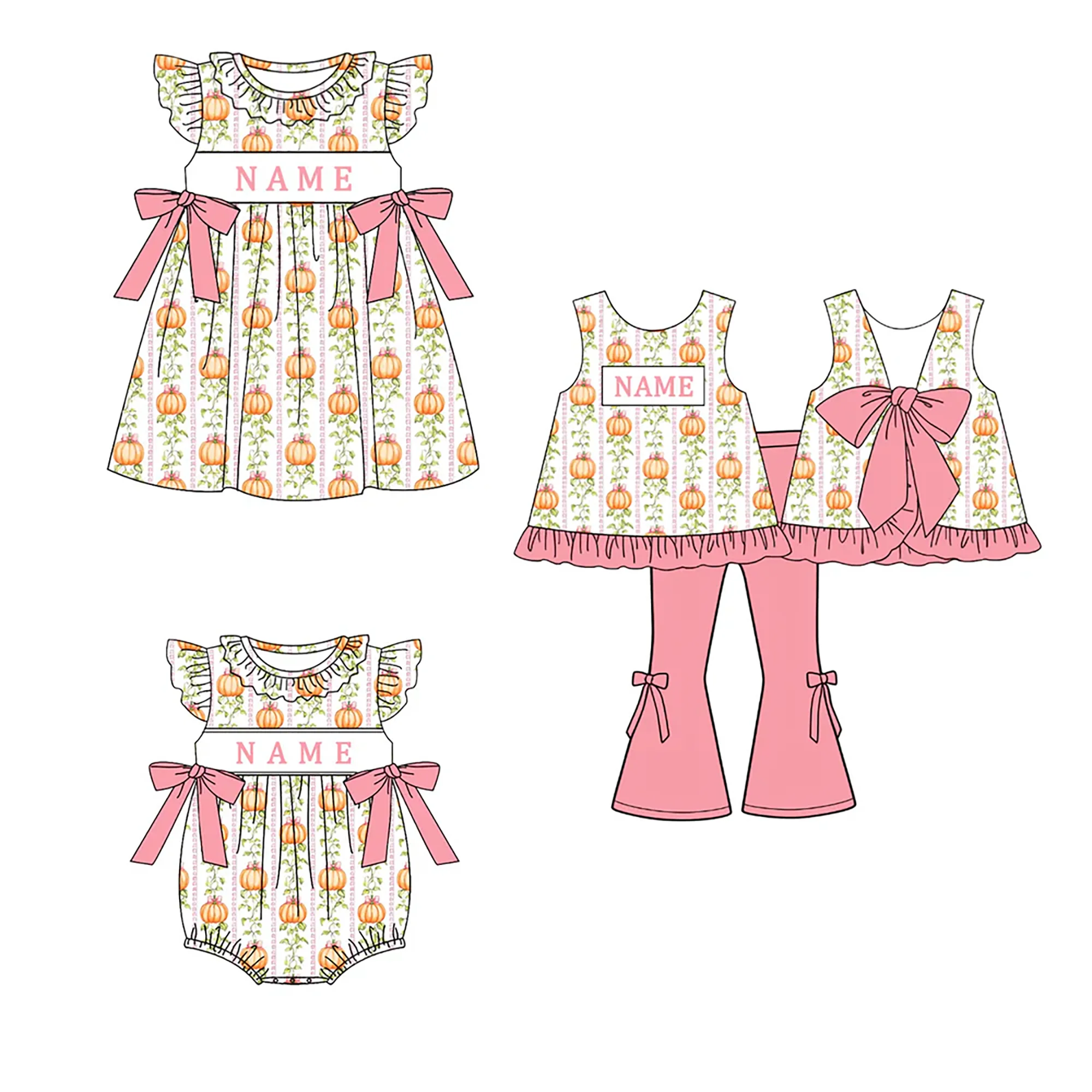 Personalized Name Print Toddle - Baby Clothing Name recension och pris