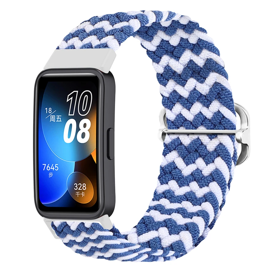 Sport Nylon Band voor Huawei Band 8 9 10 Officiële Vervanging Armband Riem Voor Huawei Band 8 9 10 Polsband Correa accessoires