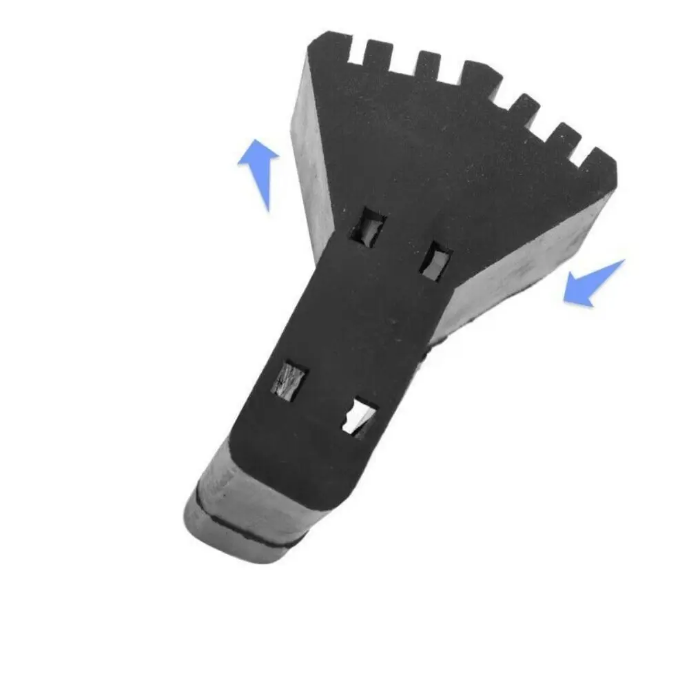 10 Pcs Replacement Non-slip Ladder Feet Covers Extension Foot Pads Ladder Feet Rubber Pads Fan-shaped Folding Furniture Mat Leg