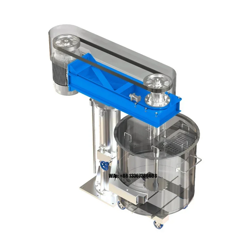 Mixer Emulsifier Disperser Machine Paint Lab Mixer Machine High Shear Dispersing Mixer