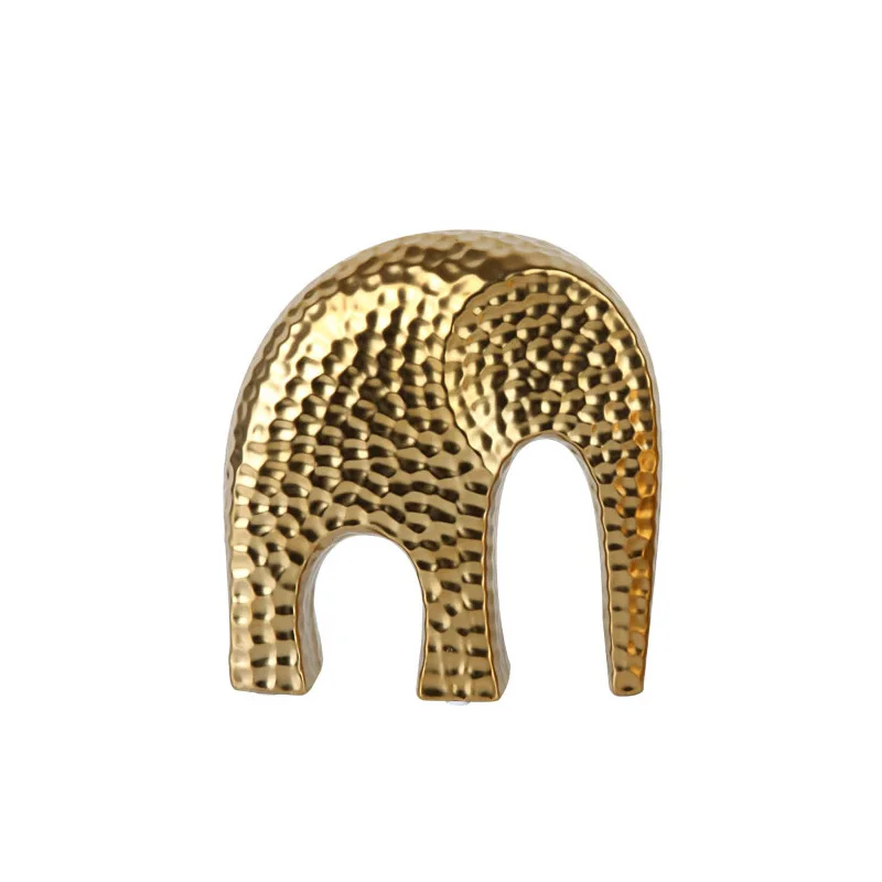 

Modern light luxury abstract gold dot like ceramic ornament