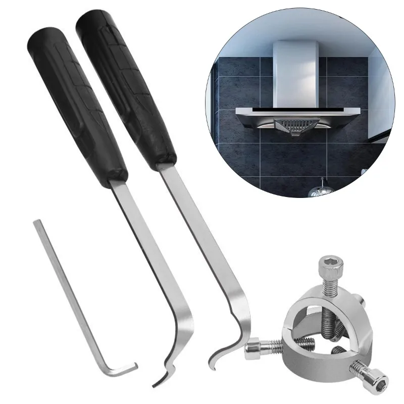 1 Set Fan Blade Blower Wheel Puller Range Hood Cleaning Wind Wheel Removal Tool Pull Appliance