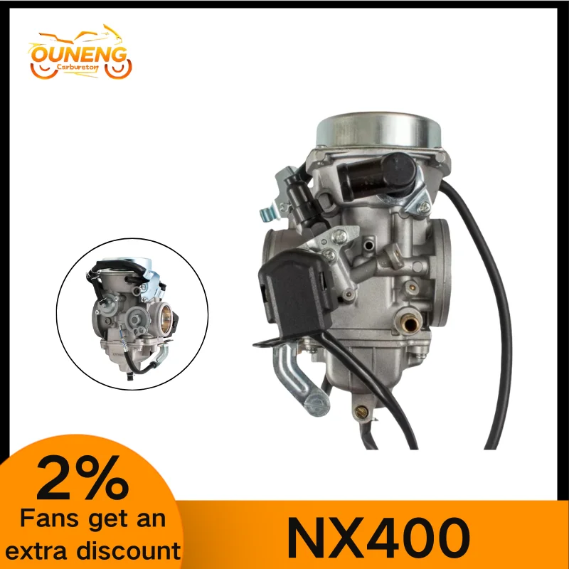 Carburador de motocicleta para Honda Sahara 350 Novo Nx4 Nx350 Nx400 Nx 350 400 Falcon 400 2000-2008