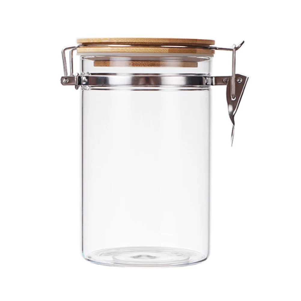 

Sealed Food Transparent Seasoning Jar Airtight Canister Lightweight Kitchen Food Storage Container Container