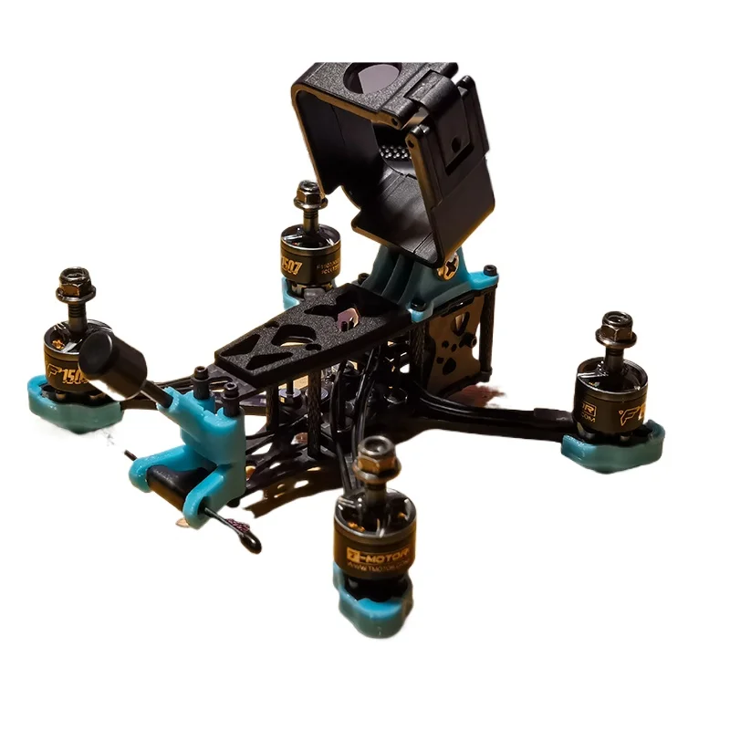 SuperRC Johnny Fibra di carbonio Nata per FPV Freestyle e Racing, Rapporto massimo di spinta a peso per volare aggressivo