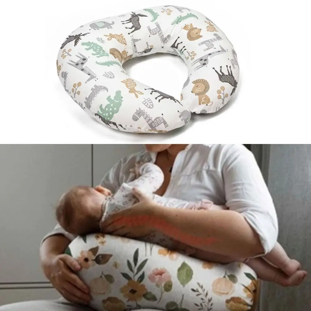 

New U Shaped Baby Nursing Pillow Comfortable Travel Cozy Cradle Arm Pillow Portable Soft Comfy Cradle Nursing Arm Pillow