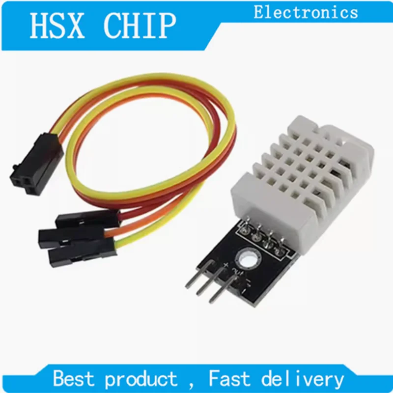 1/5pcs DHT22 Digital Temperature And Humidity Sensor AM2302 Module With Cable