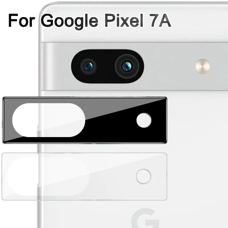 Para cámara Google Pixel 7A, películas de cubierta completa de vidrio templado, Protector de pantalla, película protectora de vidrio curvada 3D antiarañazos