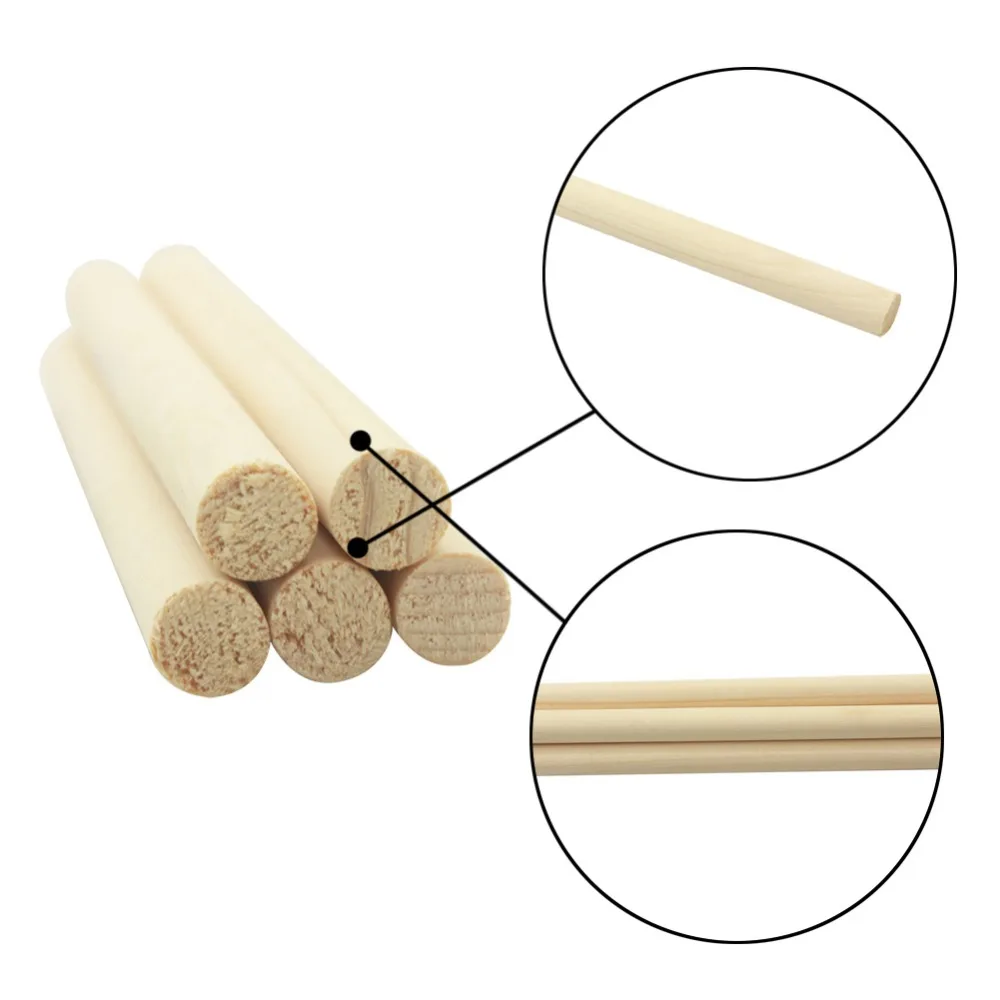 ​5pcs ​Spruce Wood Cello Sound Post ​18cm Length​ ​Cello Repair Part​ ​Spruce Sound Post​ Sound Column​ ​Cello Column​