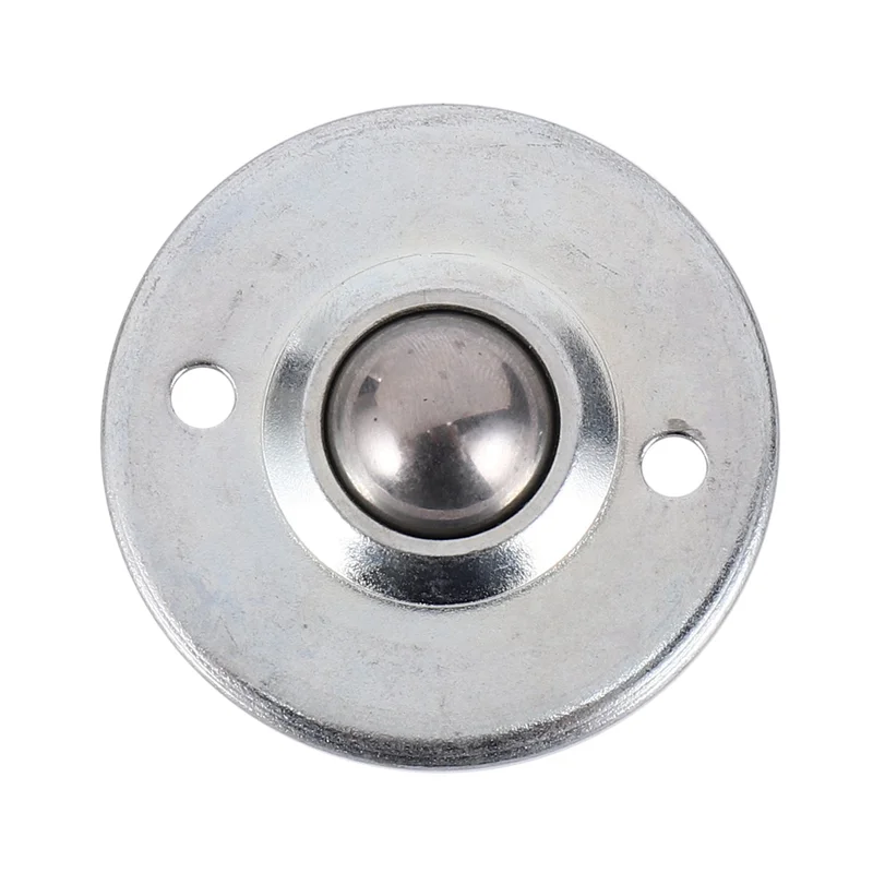 ABGR-24Pcs CY-16B 5/8 بوصة تحمل وحدة نقل شفة الكرة الدوارة الفولاذية