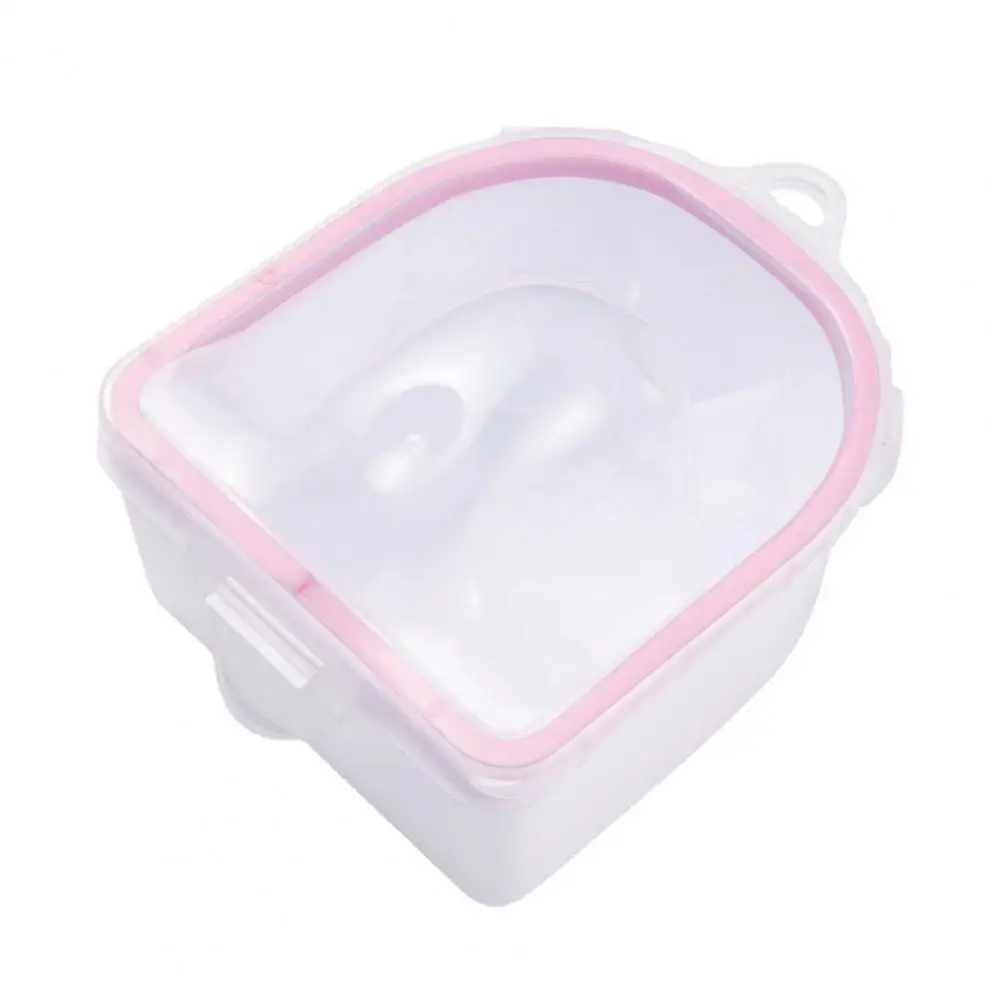 Nail Art Accessories Ergonomic Nail SPA Acetone Resistant Manicure Bowl Home Use