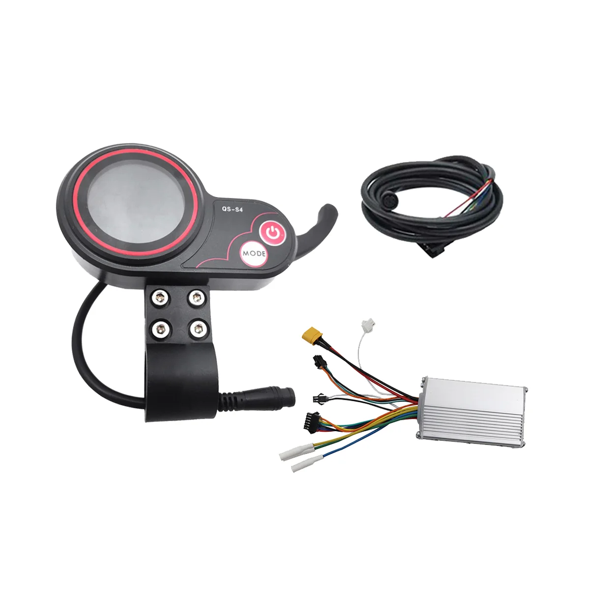 QS-S4 72V Thumb Throttle LCD Display+48V 800W Controller Kit Only for Zero 11X Electric Scooter 6PIN Meter