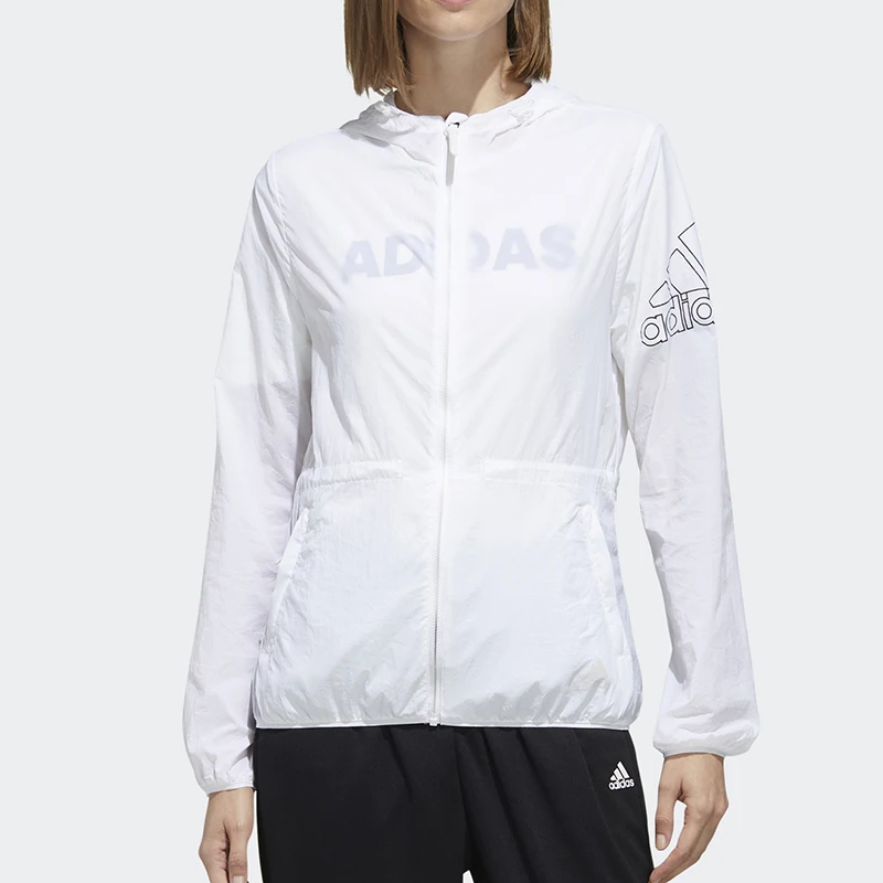 

Adidas Official Genuine Women's Casual Sport Hooded Slim Jacket FT2887