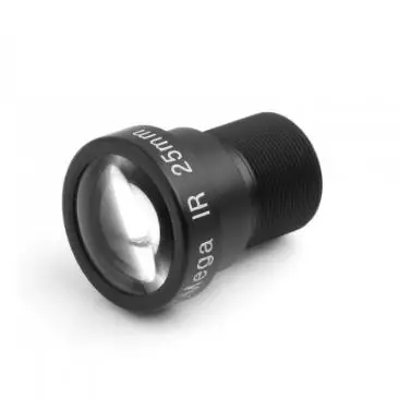 WS0202505 M12 Long Focal Length Lens, 5MP, 25mm Focal length, Large Aperture, Compatible with Raspberry Pi High Quality Camera M