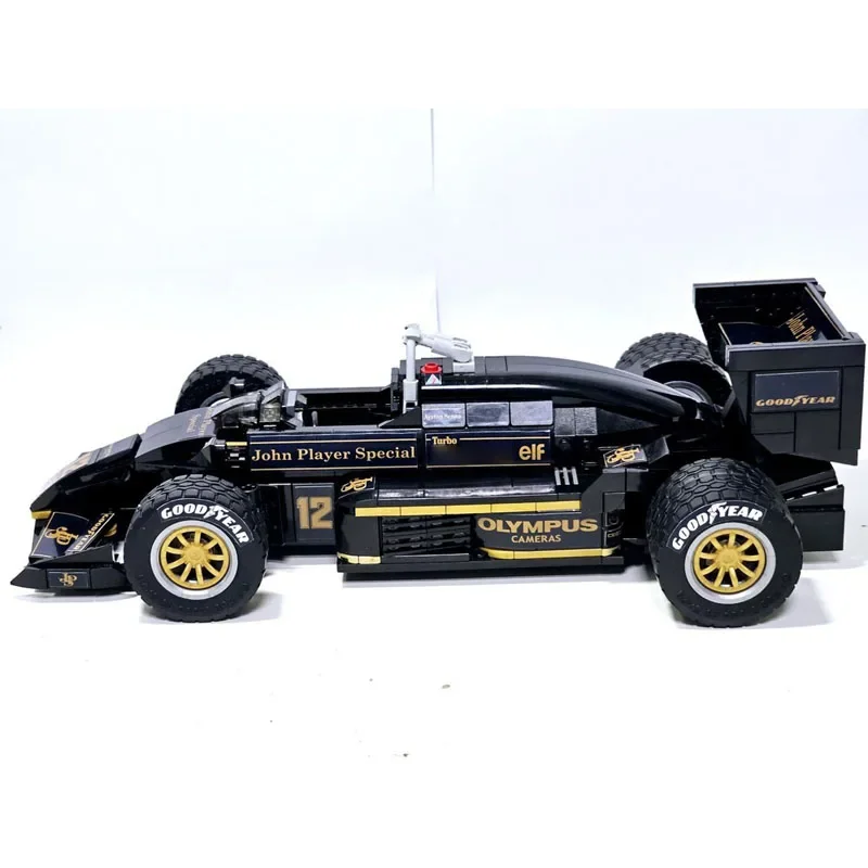 

MOC-190723 Новый автомобиль Lotus 97T Formula, спортивный автомобиль, строительные блоки, модель808 деталей, MOC, креативные строительные блоки для мальчиков и детей на день рождения, игрушки