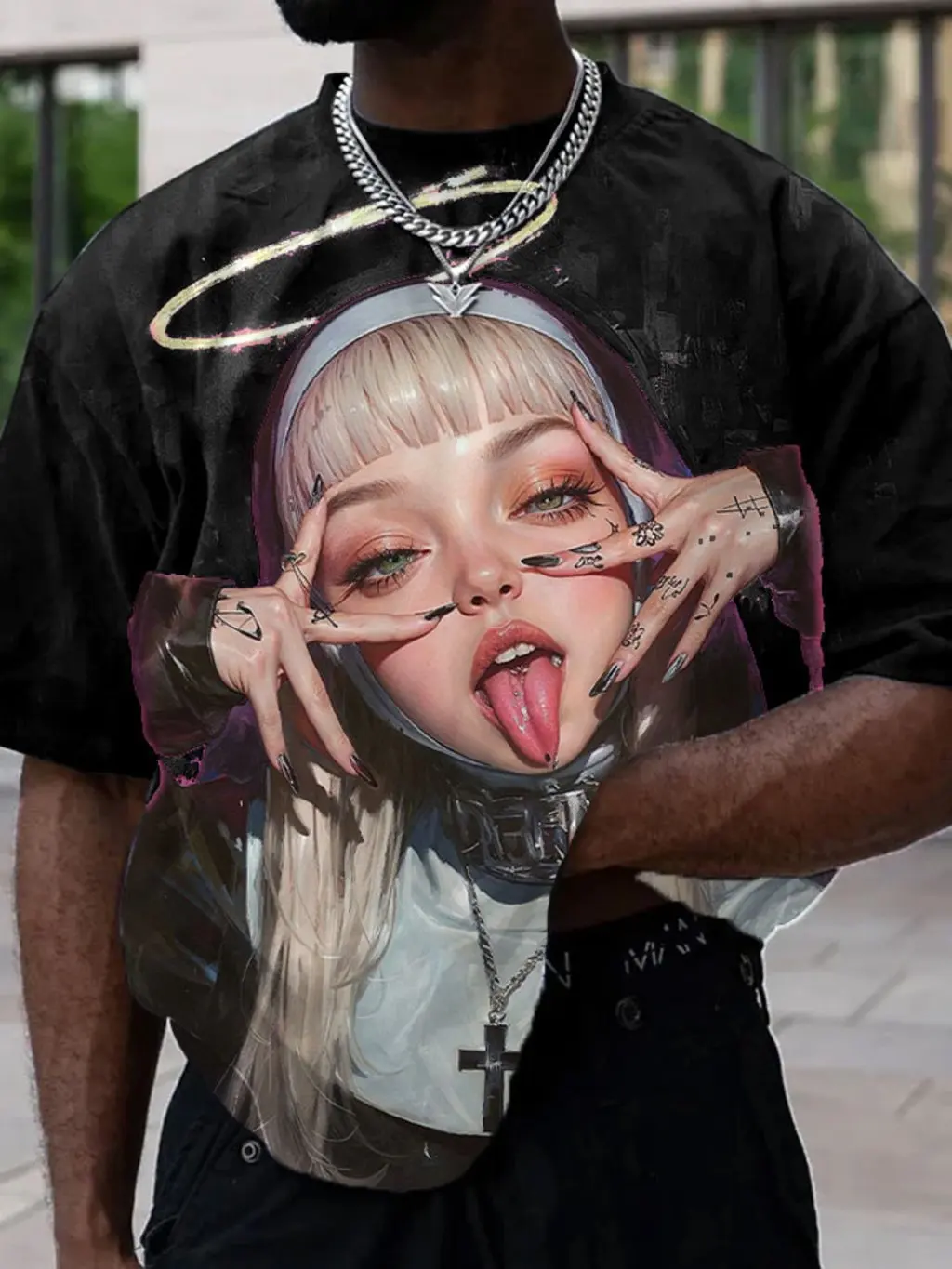 2025 New Year Gift 3D Printed Men's Casual Short Sleeve T-shirt Fashion HD Anime Printing Comfortable Breathable Short Sleeve