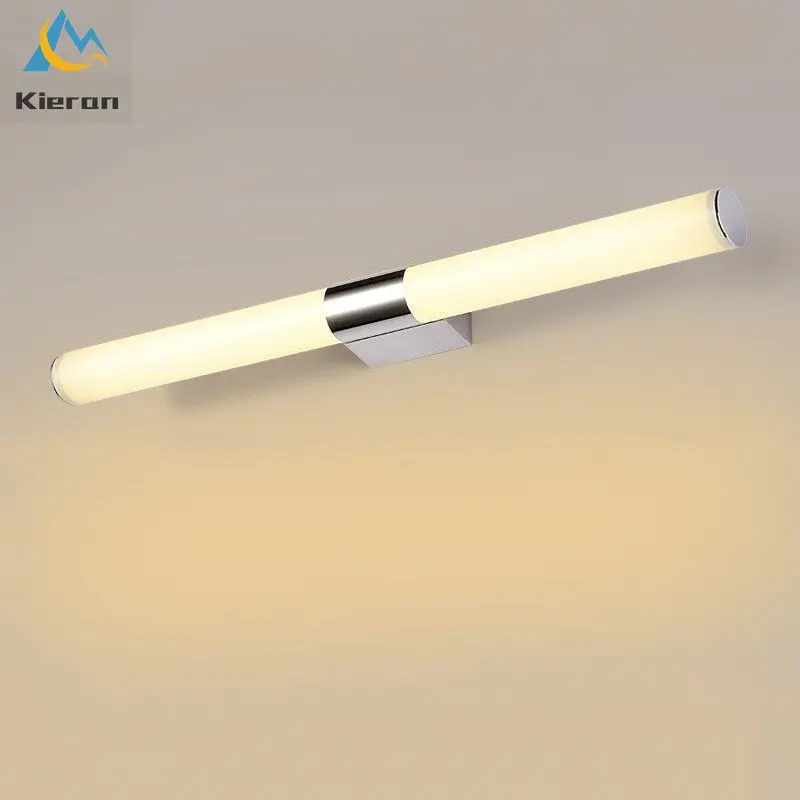 

Modern Simple Long Strip LED Wall Lamps Bedroom Study Bathroom Hotel Bedside Lamp Living Room Decor Waterproof Rust Wall Lights