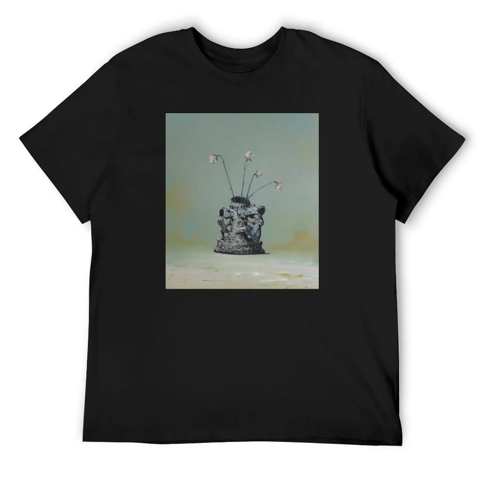 

Stage 2 Everywhere at the End of Time by the Caretakers Oil Painting by Ivan Seal T-Shirt baggy shirts oversized t shirt men