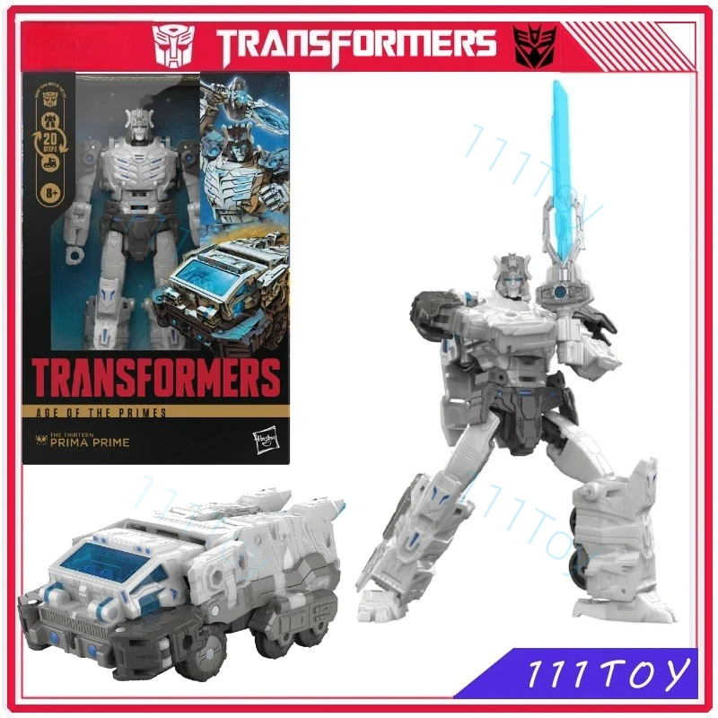

In Stock Transformers Toys Age Of The Primes Voyager Class Prima Prime Anime Action Figure Robot Toy Collectibles Gifts Hobbies