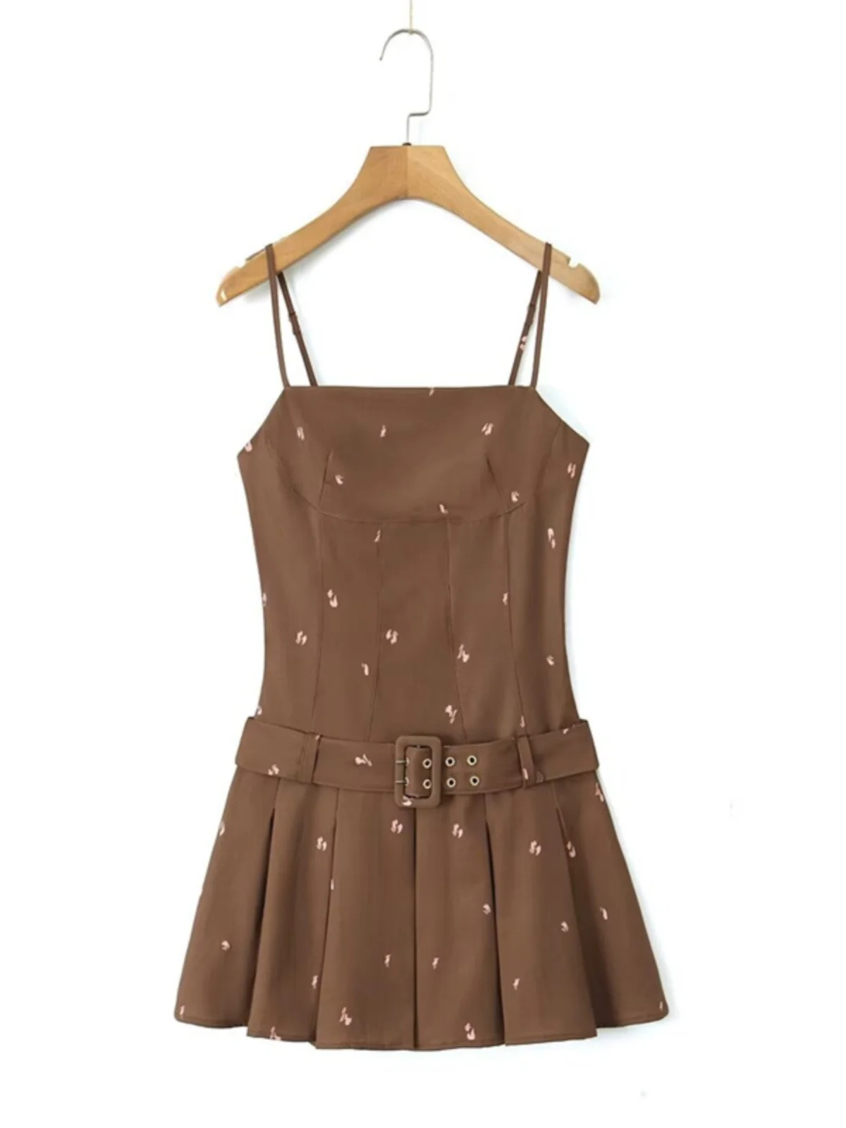 Cute ort A-Line Midi Dr Women's Summer Slim Fit Svel Floral Print Skirt European Sle Spring Autumn Season Dr