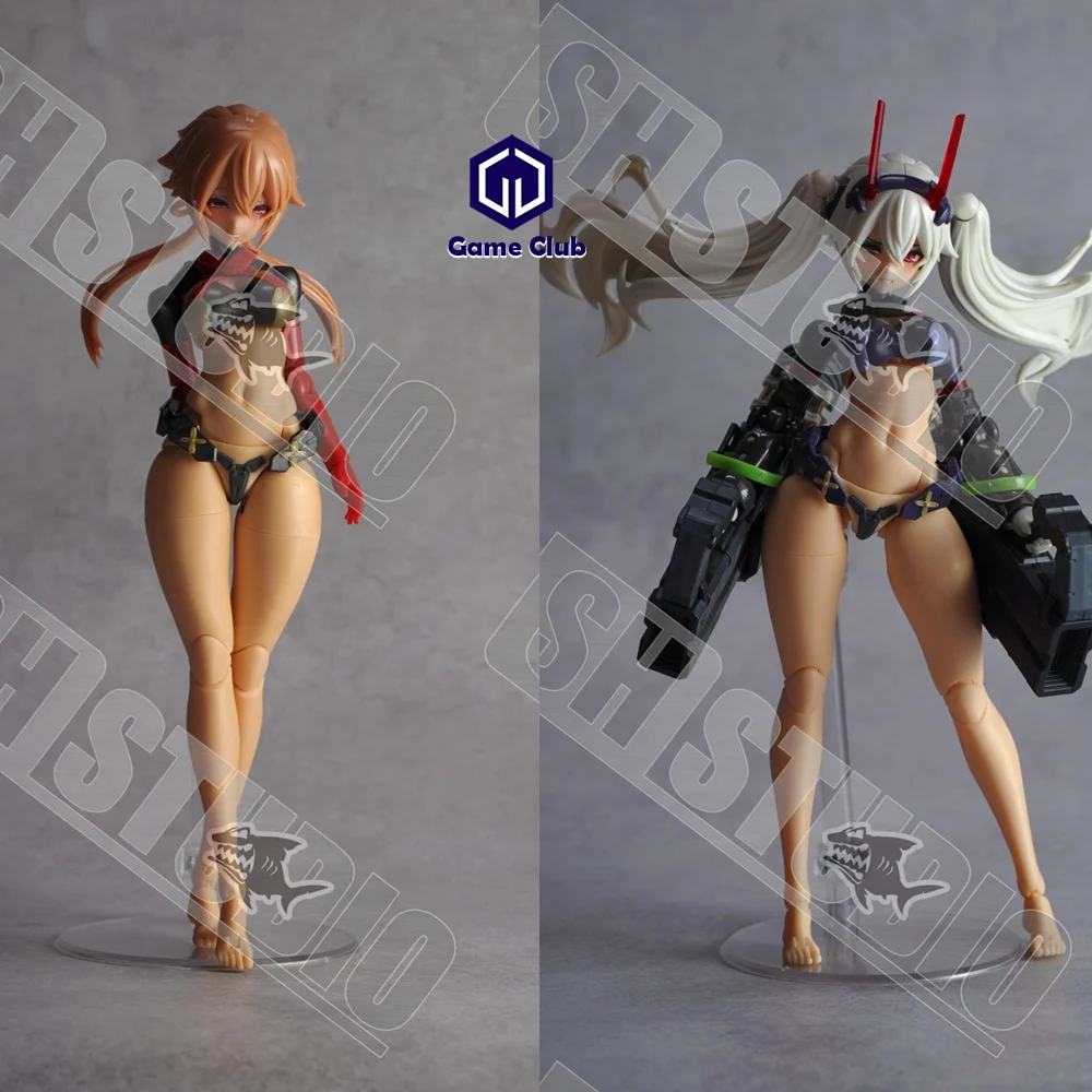 Dispositivo de diosa SH MU073L, modelo de pierna larga a escala 1/12, modificación del cuerpo de la pierna, accesorios de escena GK de resina para muñeca de figura de acción de soldado de 6 pulgadas