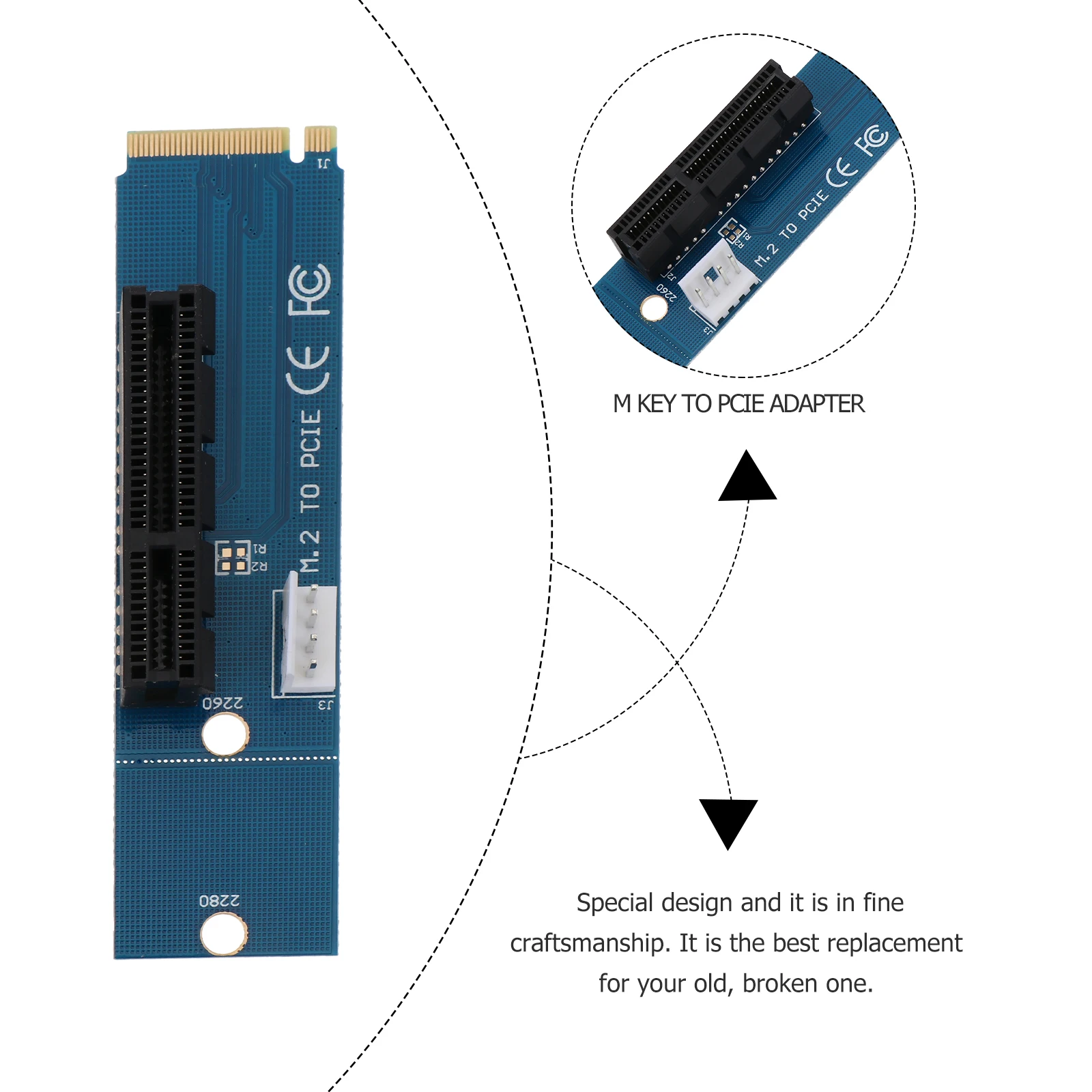 

Переходная карта M.2 в Pci-E X4, ломаемая, 22x60 мм, 22x80 мм, прочный АБС-пластик, твердотельный накопитель в Pcie, компьютерный аксессуар