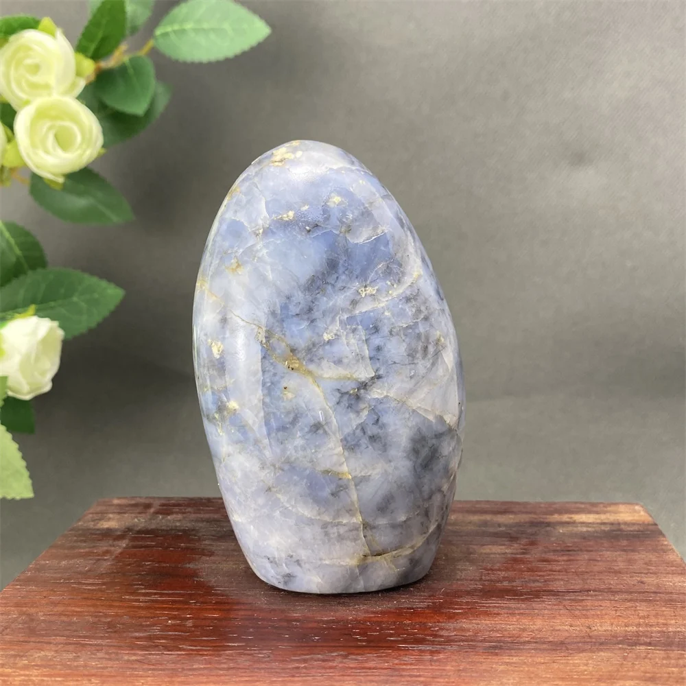 Blue Opal Quartz Natural Crystal Mineral Crystal Cave Energy Home Decoration Spirit Healing Gemstone