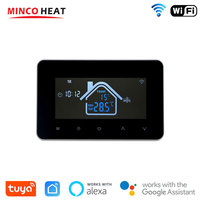 MINCO HEAT Programmable Tuya WIFI Smart Thermostat Electric Floor Heating Water Floor Heating APP Voice Control Temperature
