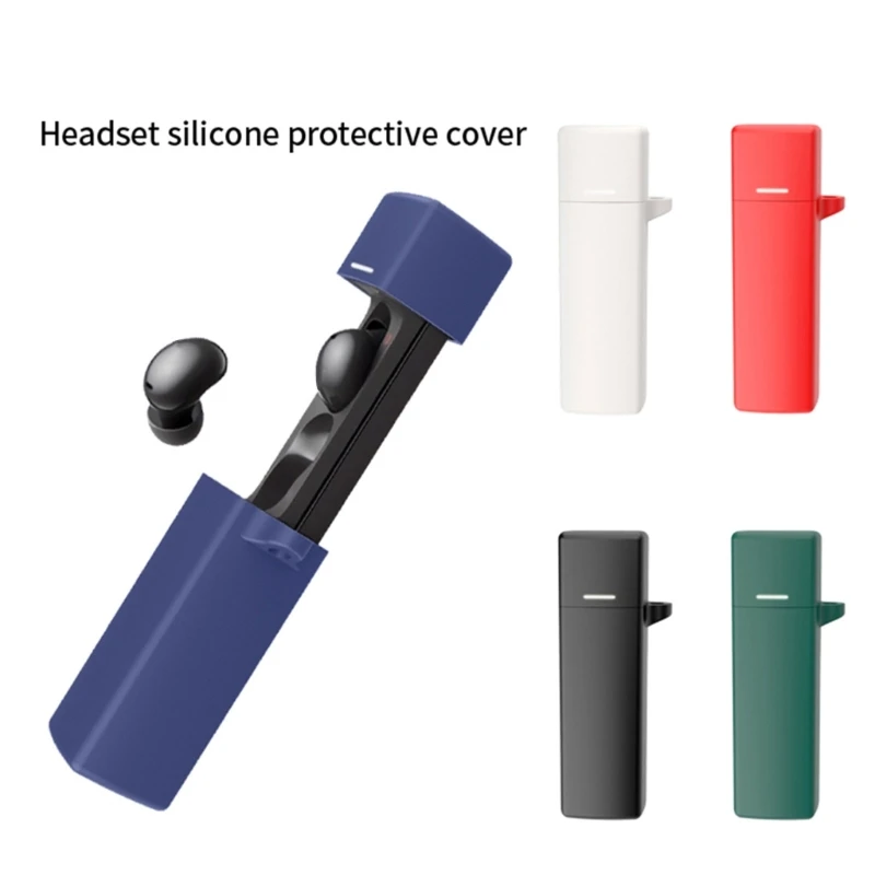 Silicone Protective Case Not Slip Earbud Cover with Dust & Water Resistance Earbud Storage Bag Suitable for A30i Earbuds