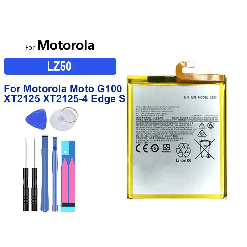 Battery 4000mAh-5000mAh For Motorola Moto Edge Plus 20 X30 5G 2021 S Pro S30 2021 G200 XT2175-2 XT2153-1 XT2143-1 G100 XT2125-4