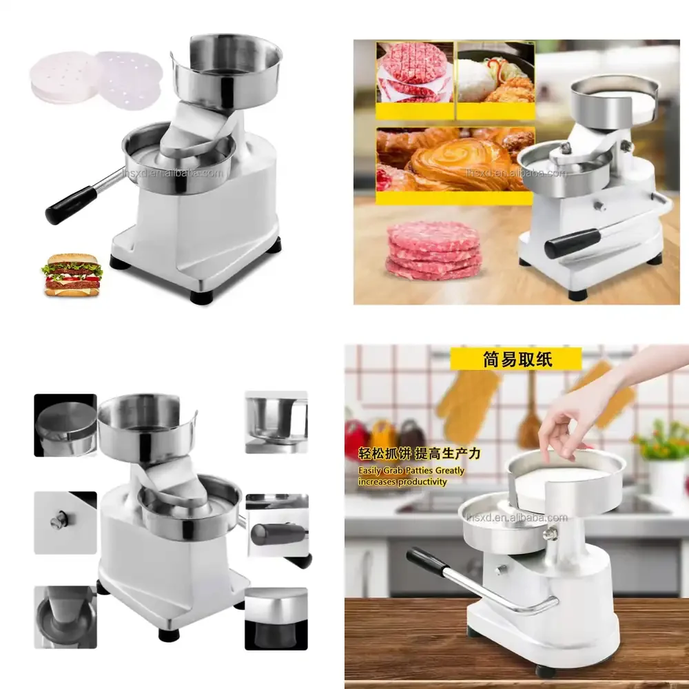 Manual Hamburger Maker Machine/ Meat Patty Forming Machine